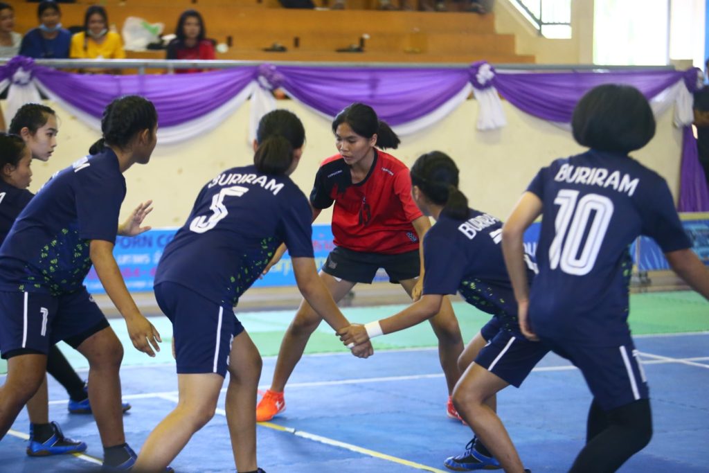 กาบัดดี้ - พระครูพิทยาคม จ.บุรีรัมย์ แชมป์หน้าใหม่ ทีมยุวชนหญิง สมาคมกีฬากาบัดดี้แห่งประเทศไทย