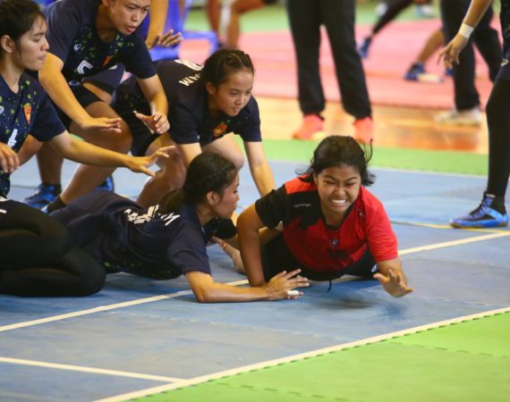 กาบัดดี้ - พระครูพิทยาคม จ.บุรีรัมย์ แชมป์หน้าใหม่ ทีมยุวชนหญิง สมาคมกีฬากาบัดดี้แห่งประเทศไทย