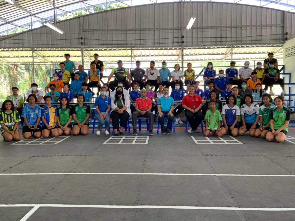 กาบัดดี้ - เจ้าหน้าที่จาก กกท.เดินทางตรวจติดตามประเมินผลการฝึกรอบรม หลักสูตรผู้ฝึกสอนกีฬากาบัดดี้ระดับชาติ ขั้นกลาง วันทีj 21-24 กุมภาพันธ์2564 สมาคมกีฬากาบัดดี้แห่งประเทศไทย