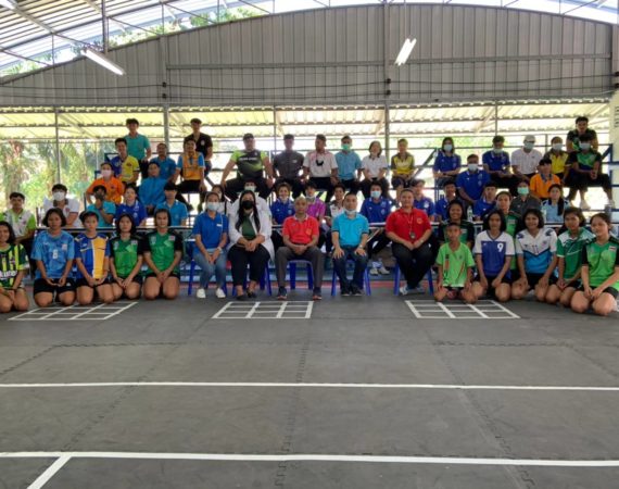 กาบัดดี้ - เจ้าหน้าที่จาก กกท.เดินทางตรวจติดตามประเมินผลการฝึกรอบรม หลักสูตรผู้ฝึกสอนกีฬากาบัดดี้ระดับชาติ ขั้นกลาง วันทีj 21-24 กุมภาพันธ์2564 สมาคมกีฬากาบัดดี้แห่งประเทศไทย