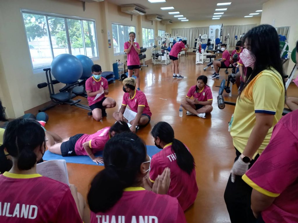 กาบัดดี้ - การทดสอบสมรรถภาพทางกาย ครั้งที่ 2 นักกีฬาชุดเอเชียนเกมส์ ครั้งที่ 19 ในวันที่ 30 เมษายน 2565 สมาคมกีฬากาบัดดี้แห่งประเทศไทย