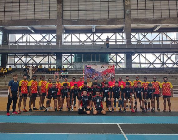 สมาคมกีฬากาบัดดี้แห่งประเทศไทย ร่วมกับมหาวิทยาลัยการกีฬาแห่งชาติ วิทยาเขตกระบี่ จัดการแข่งขันกีฬากาบัดดี้ International Kabaddi Friendly Match ระหว่างทีมชาติไทย กับ ทีมชาติศรีลังกา วันที่ 20 กุมภาพันธ์ 2566 ณ อาคารสปอร์ตคอมแพล็ค มหาวิทยาลัยการกีฬาแห่งชาติ วิทยาเขตกระบี่